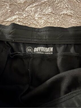 DOYOUEVEN Black Athletic SlimFit Joggers,  Men’s Size XXL